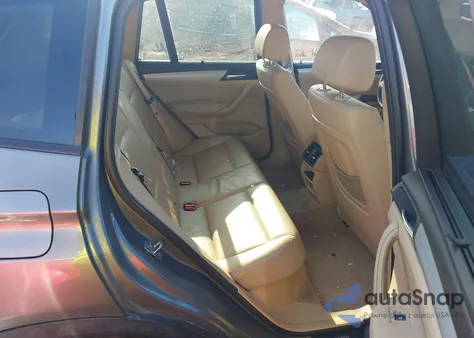 2013 BMW X3 xDrive28I from USA, damaged, VIN 5UXWX9C54D0A08370